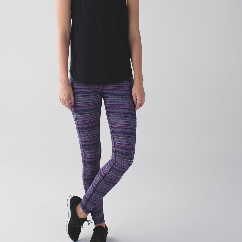Lululemon Leggings with ruffled leg